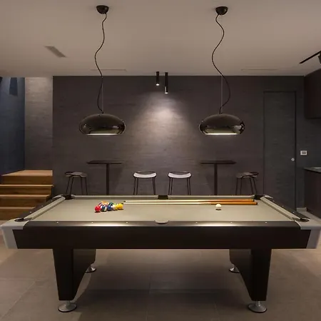 Modern Noble With Outdoor Pool And Game